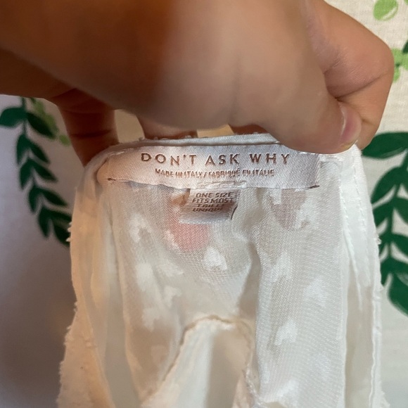 White Long Sleeved Crop Top A1 - Picture 5 of 6